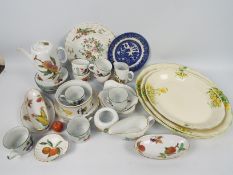 Lot to include Royal Worcester Evesham tablewares and similar,