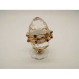 Swarovski Crystal - Memories, Secrets - an Egg opening to reveal assorted crystals within,