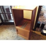 G Plan Furniture - a teak music cabinet, 101 cm x 48 cm x 47 cm,