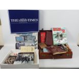 A mixed lot to include vintage sheet music, military related publications, various ephemera,