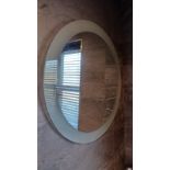 A 60cm diameter circular bathroom mirror. The mirror appears to be in Excellent condition.