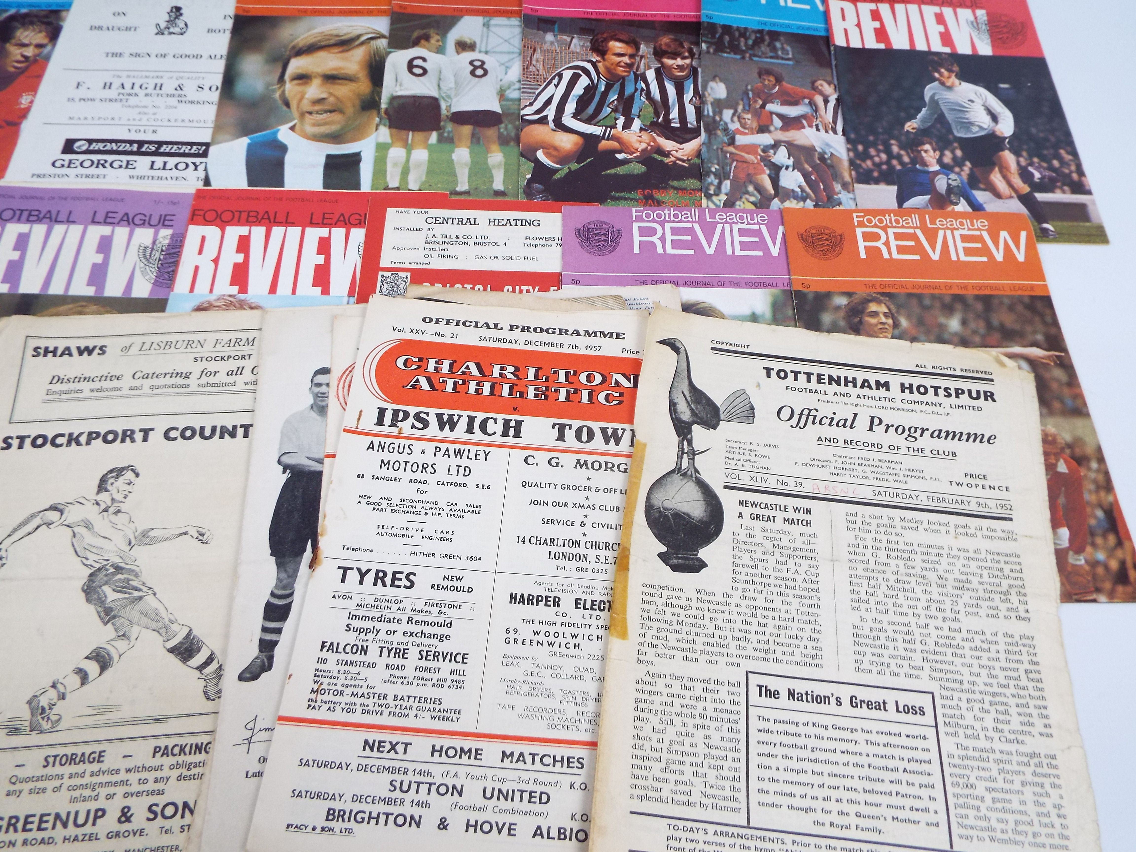 A quantity of football programmes, predo - Image 5 of 5