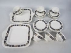A quantity of Wedgwood Asia pattern tea wares, 29 pieces.