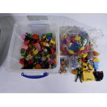 Toy Figures - McDonalds Toys - a large collection of plastic characters and similar ( in access of