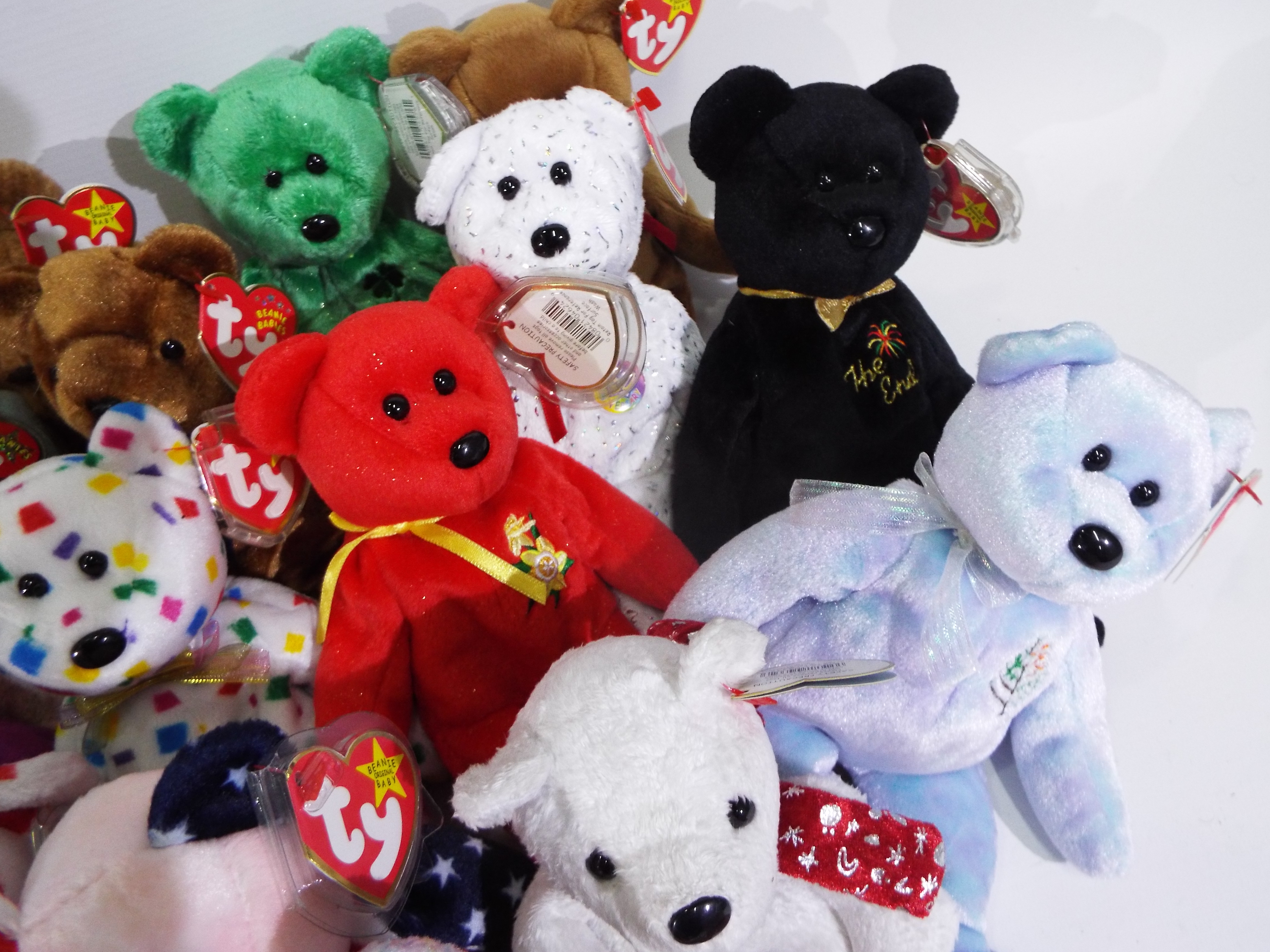 Ty Beanie - 30 x Beanie Baby bears - Lot includes a 'Millenium' bear, a 'Celebrations' bear, - Image 4 of 5