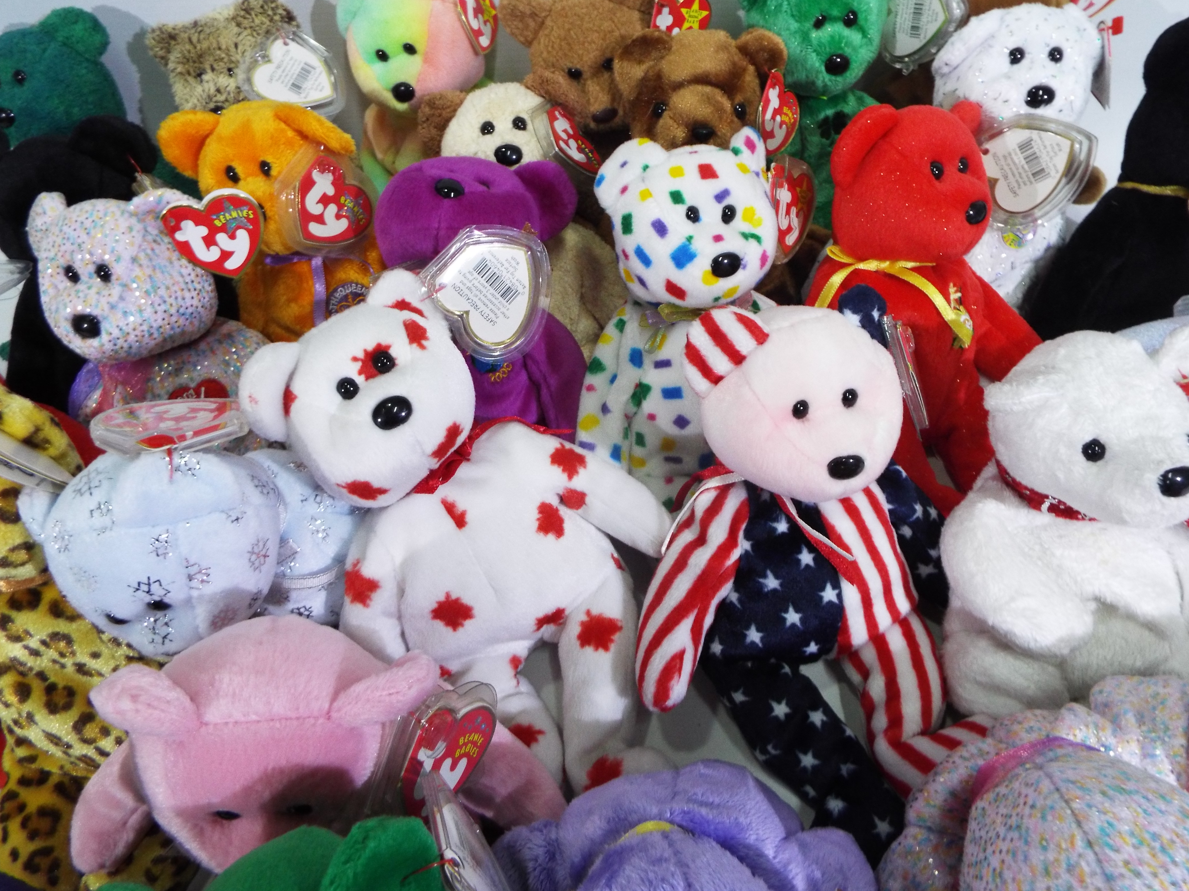 Ty Beanie - 30 x Beanie Baby bears - Lot includes a 'Millenium' bear, a 'Celebrations' bear, - Image 5 of 5