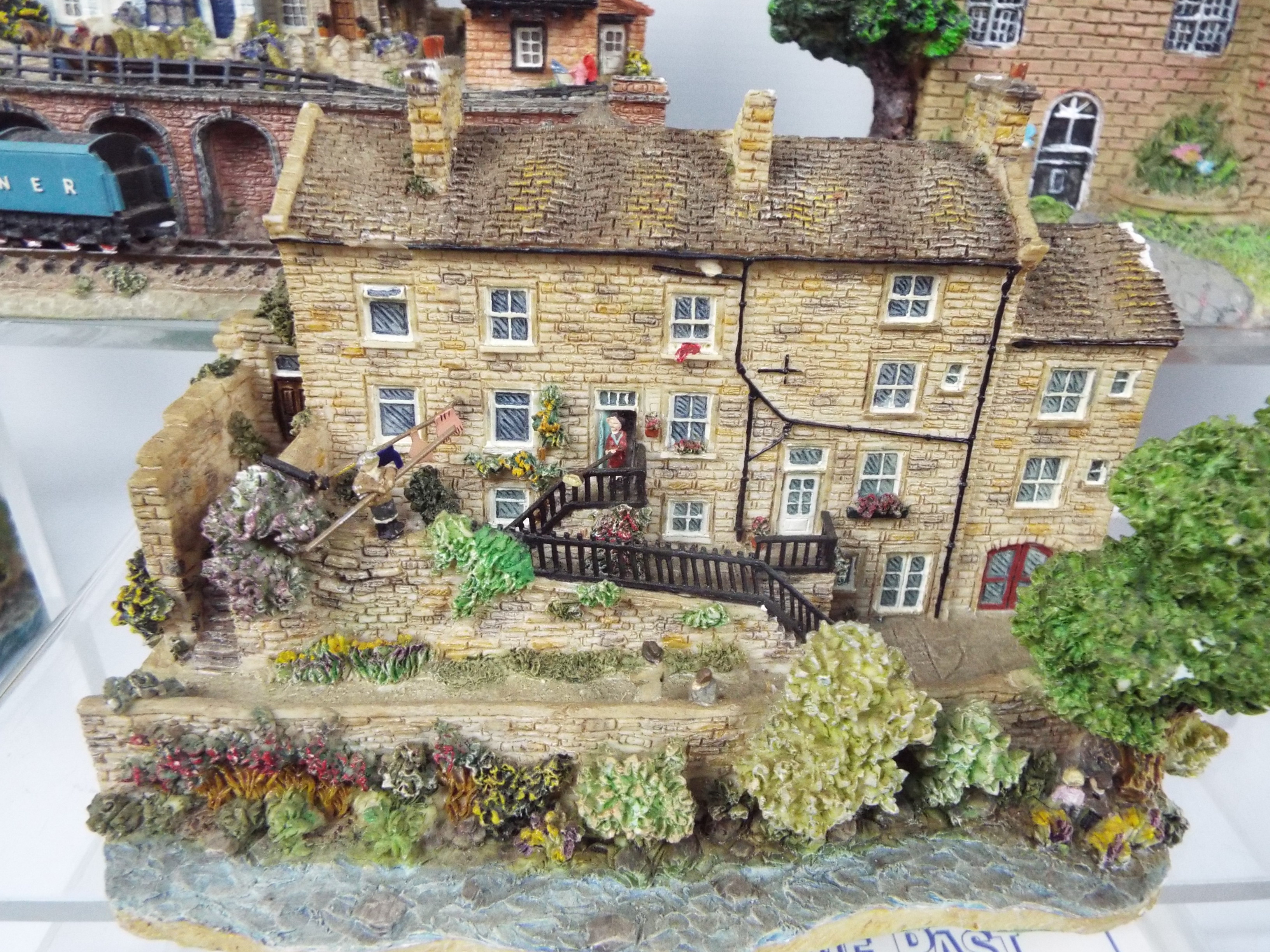 A collection of Danbury Mint and similar cottage models to include Last Of The Summer Wine examples. - Image 3 of 13