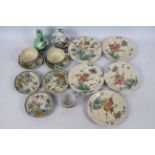A collection of Oriental ceramics to inc
