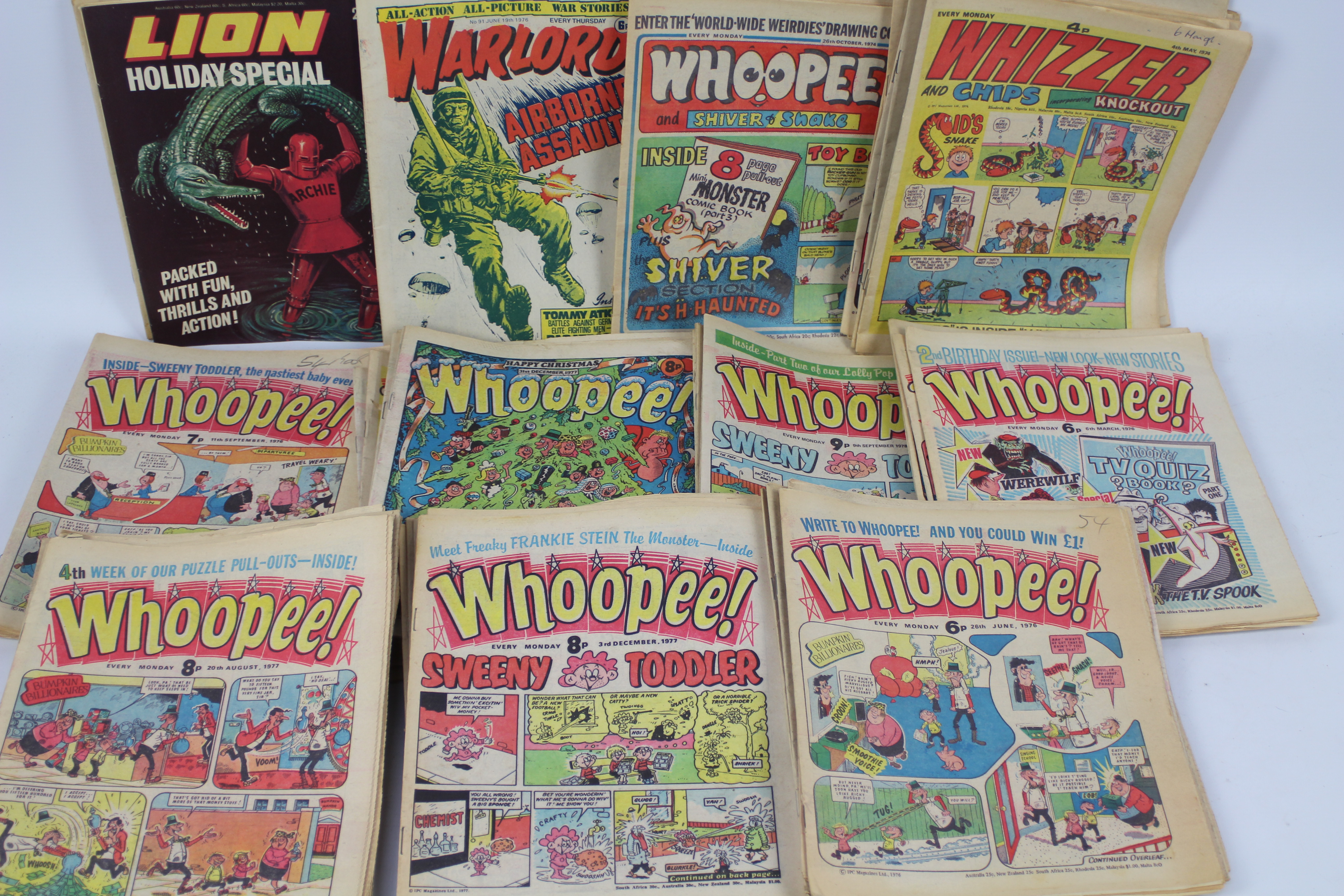 Comics from mid 1970's.