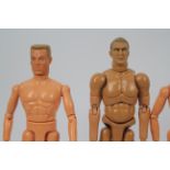 21st Century Toys, GI Joe - Four unboxed naked 12” action figures.