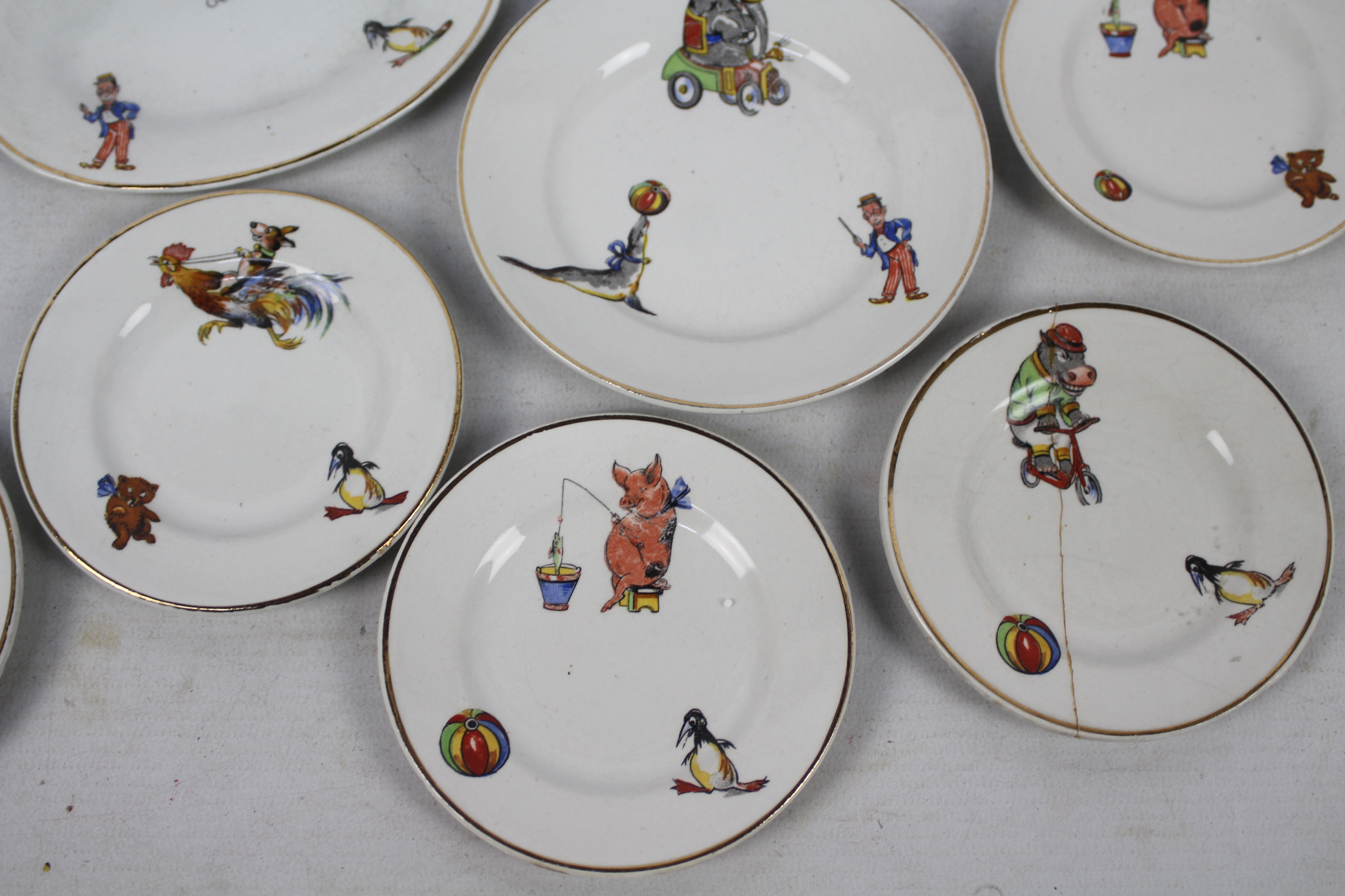 A small quantity of children's tableware - Image 3 of 6