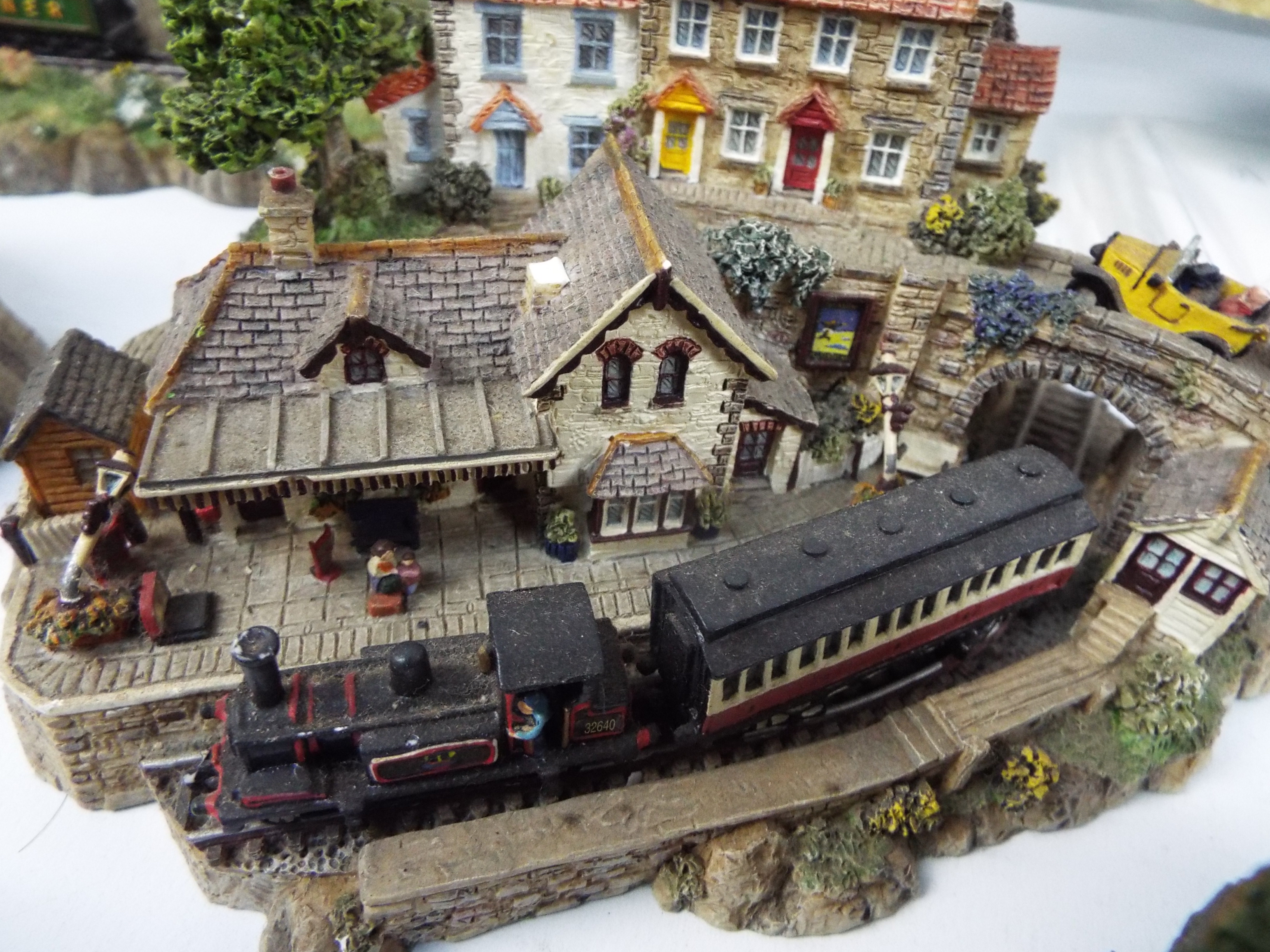 A collection of Danbury Mint and similar cottage models to include Last Of The Summer Wine examples. - Image 12 of 13