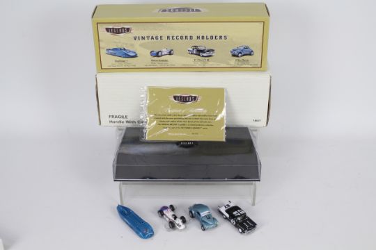 Hot Wheels - A numbered limited edition Vintage Record Holders Collection 4 x car set from the Hot - Image 1 of 5