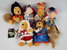 Walt Disney soft toys and other relating to Winnie The Pooh.