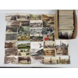 Deltiology - In excess of 500 mainly early period cards, UK topographical along with some subjects.