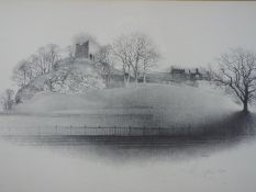 A limited edition Geldart print, signed in pencil and numbered 97/500 by the artist,