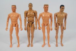 21st Century Toys, GI Joe - Four unboxed naked 12” action figures.