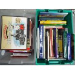 A collection of books, magazines and DVDs relating to railways / model railways / model making,