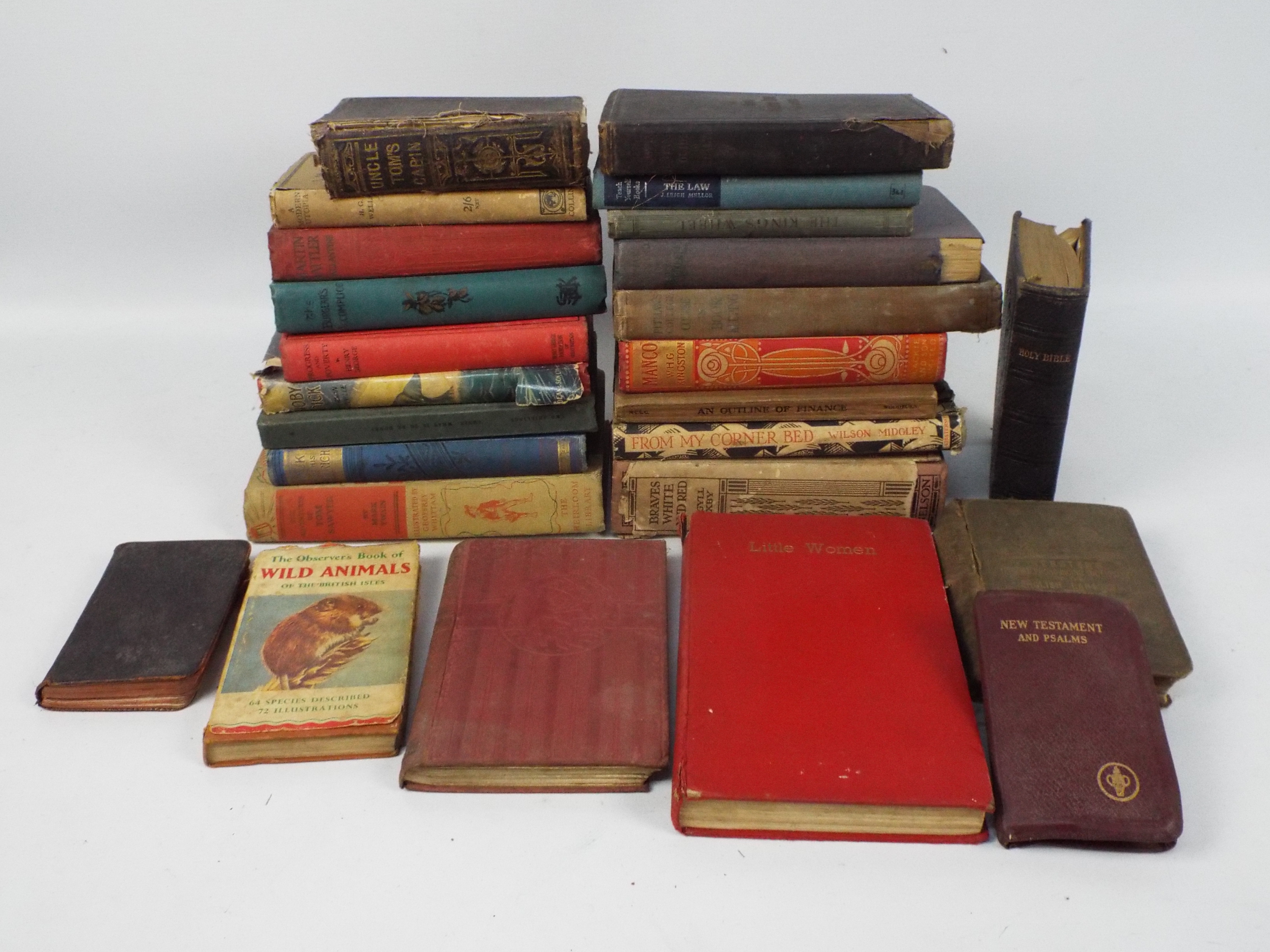 A collection of vintage publications.