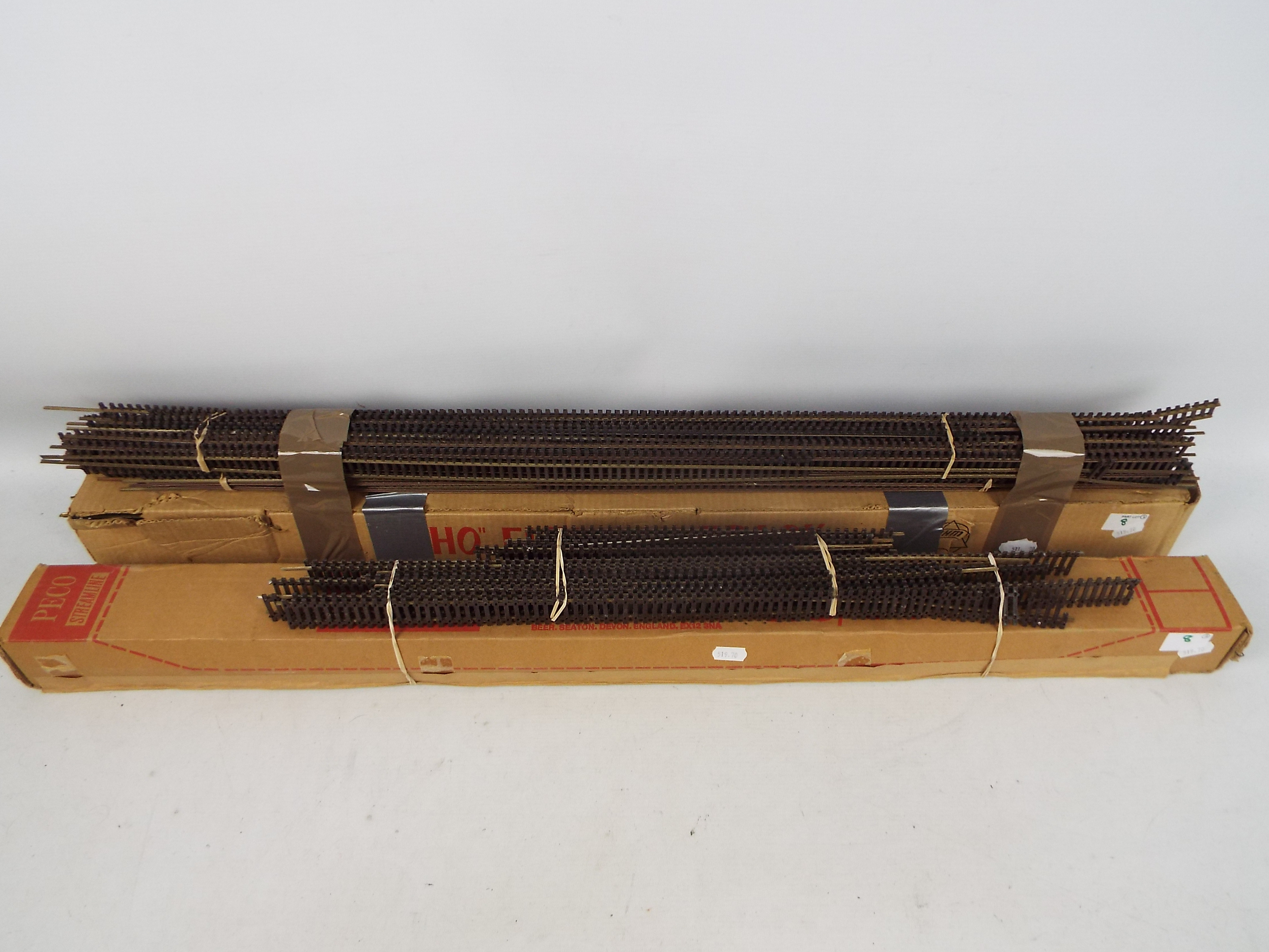 A collection of HO - OO Gauge track incl