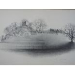 A limited edition Geldart print, signed in pencil and numbered 97/500 by the artist,