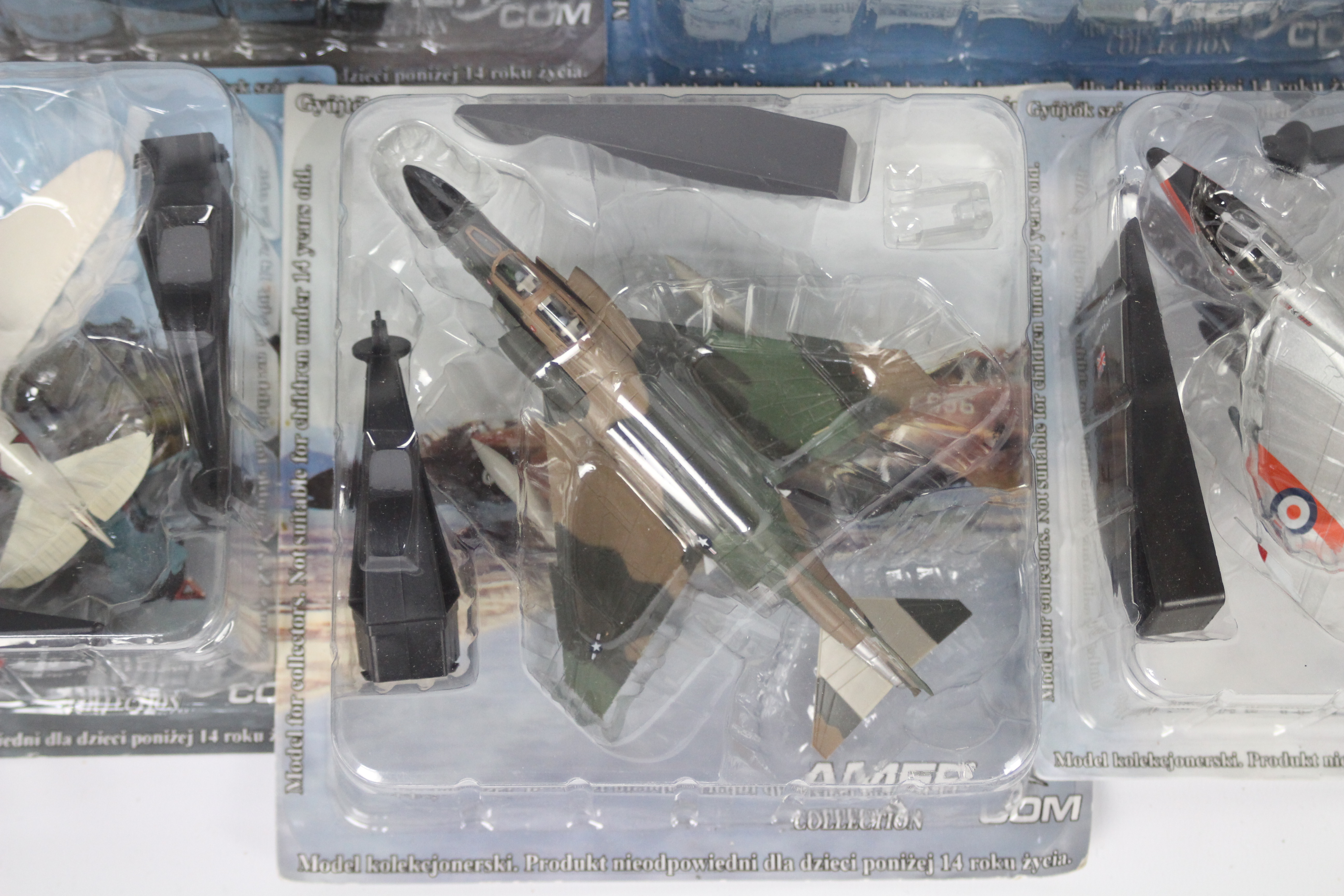 Amercom - 7 x blister-packed die-cast mo - Image 2 of 3