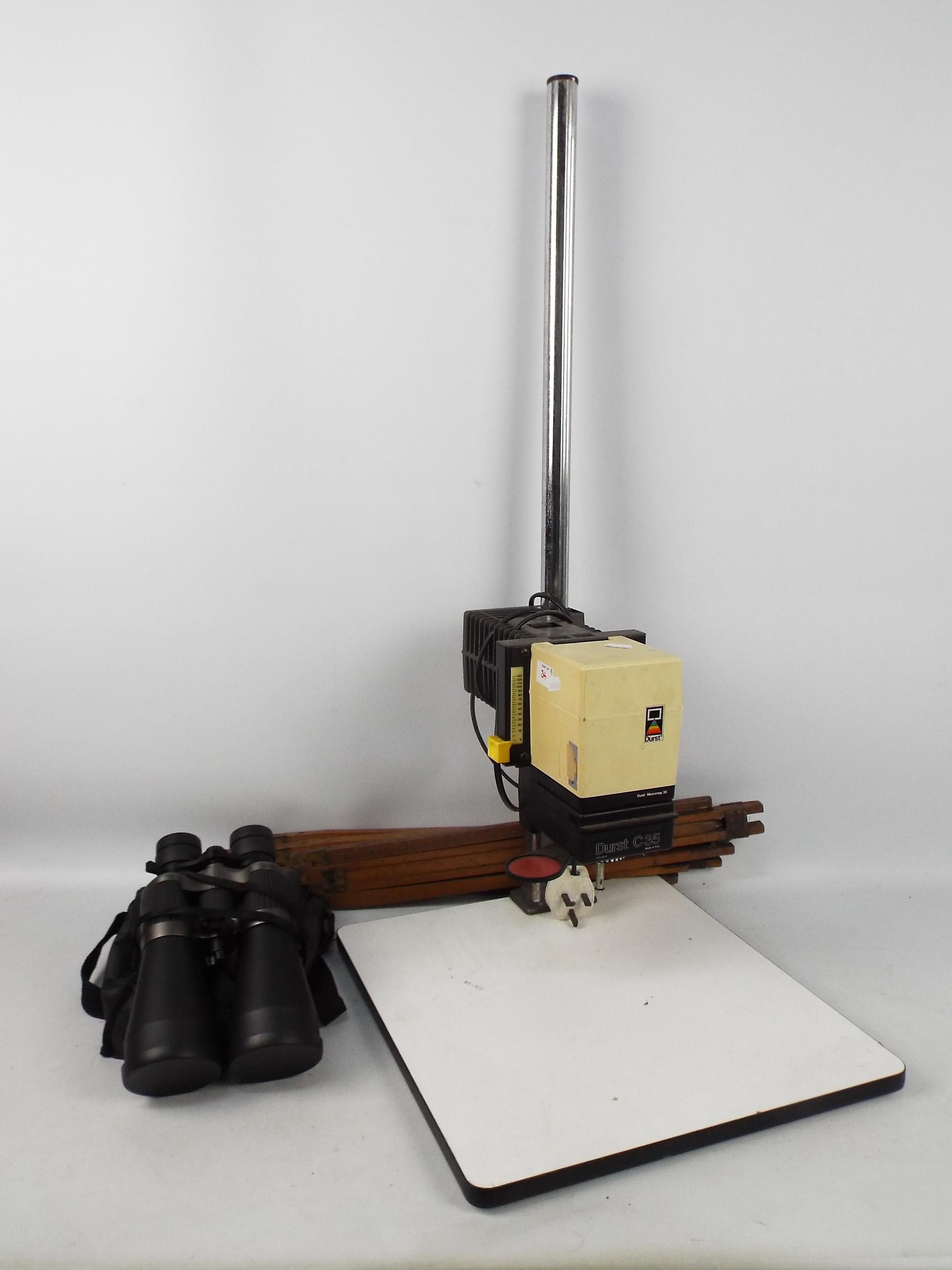 A vintage photograph enlarger,