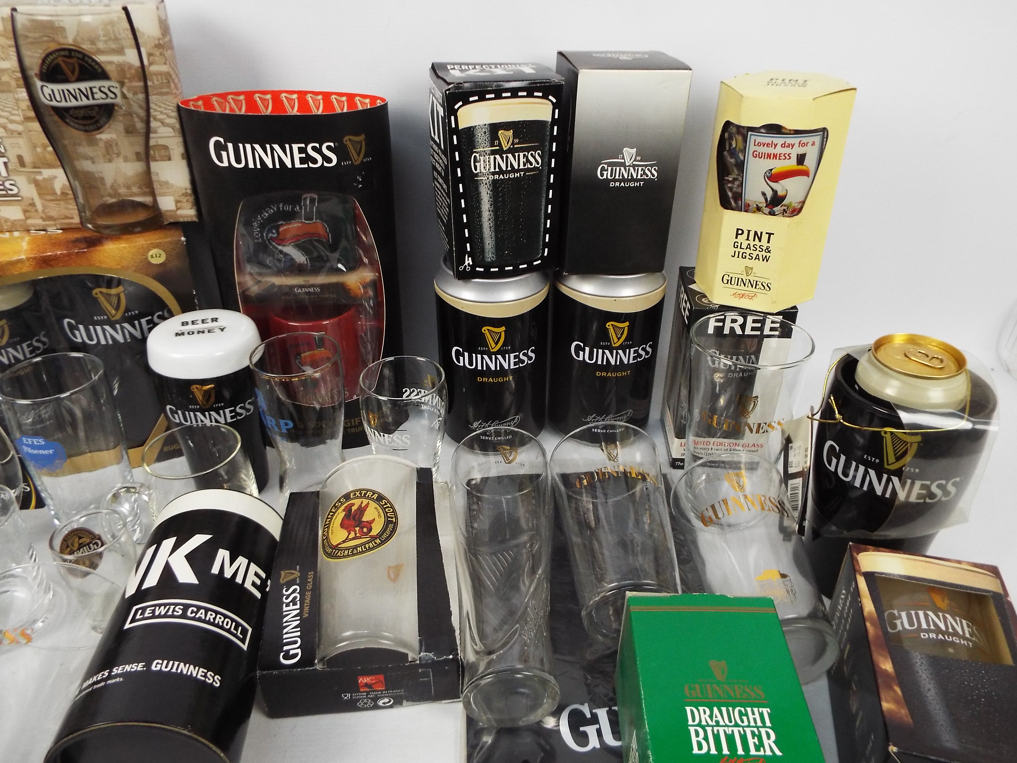 Guinness - Two boxes of Guinness branded - Image 3 of 4