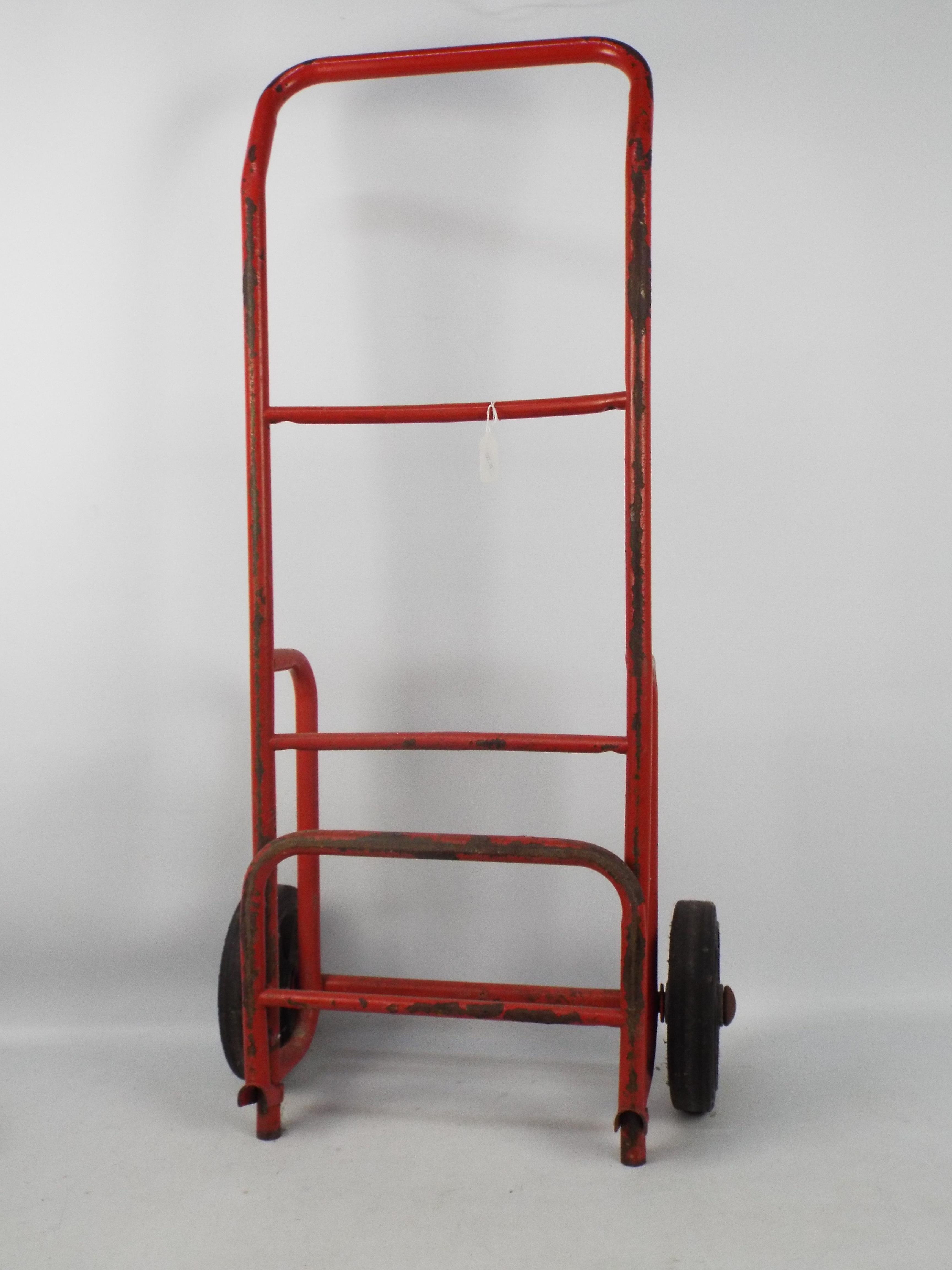 A hand truck / trolley.