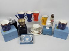 A collection of ceramics and glassware t