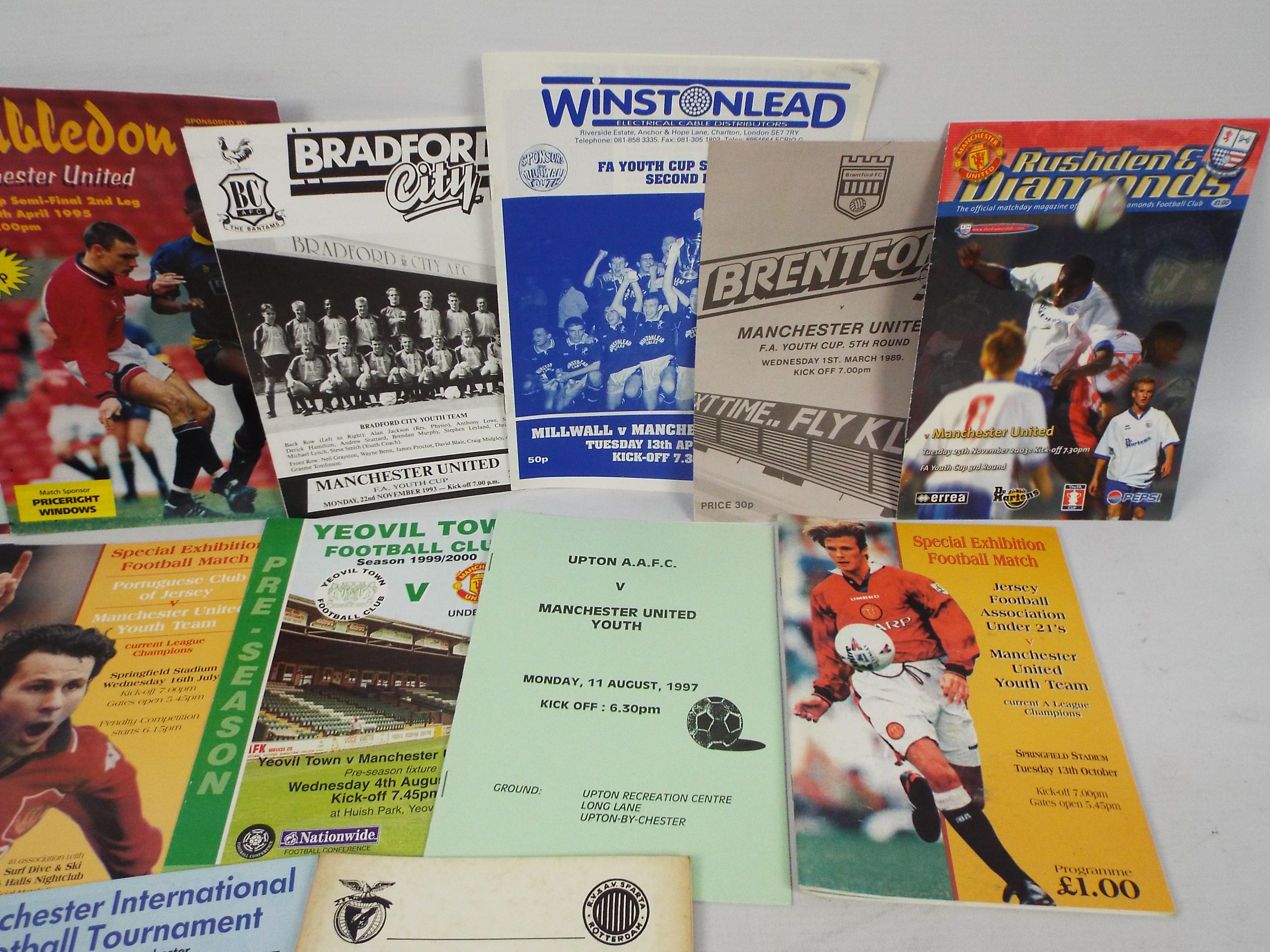 Football Programmes, Manchester United a - Image 3 of 4