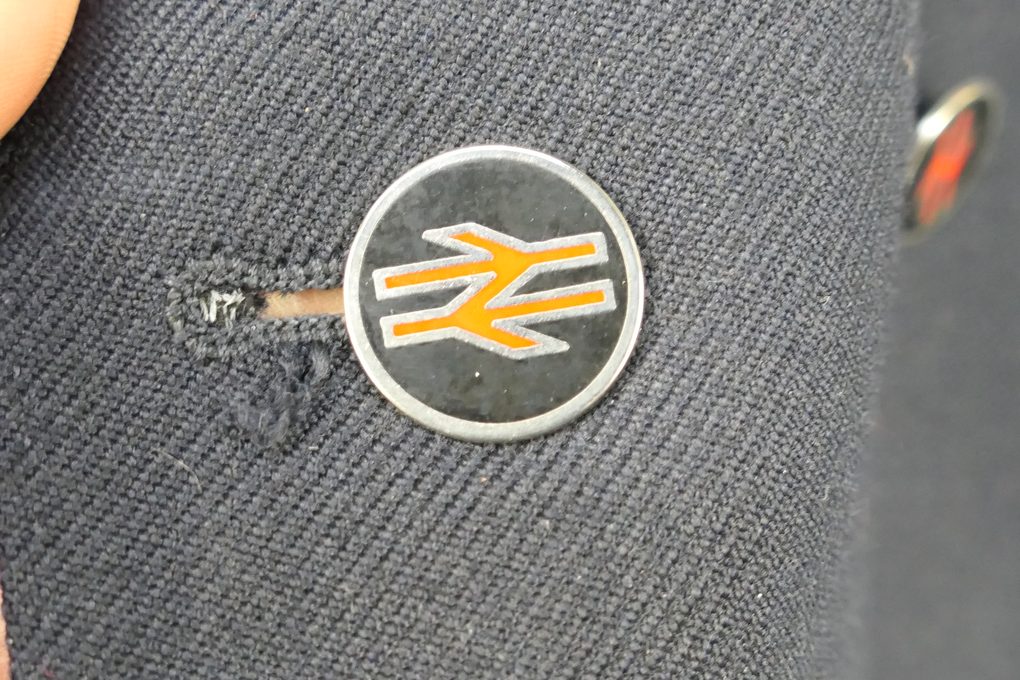A vintage British Rail jacket with insig - Image 4 of 7