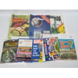 World Cup Football Items, Scorebooks, Ca