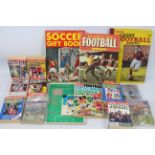 Football Items, A box of Football Annual