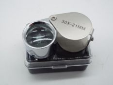 Jewellers Loupe - A 30 x magnifying Jewe