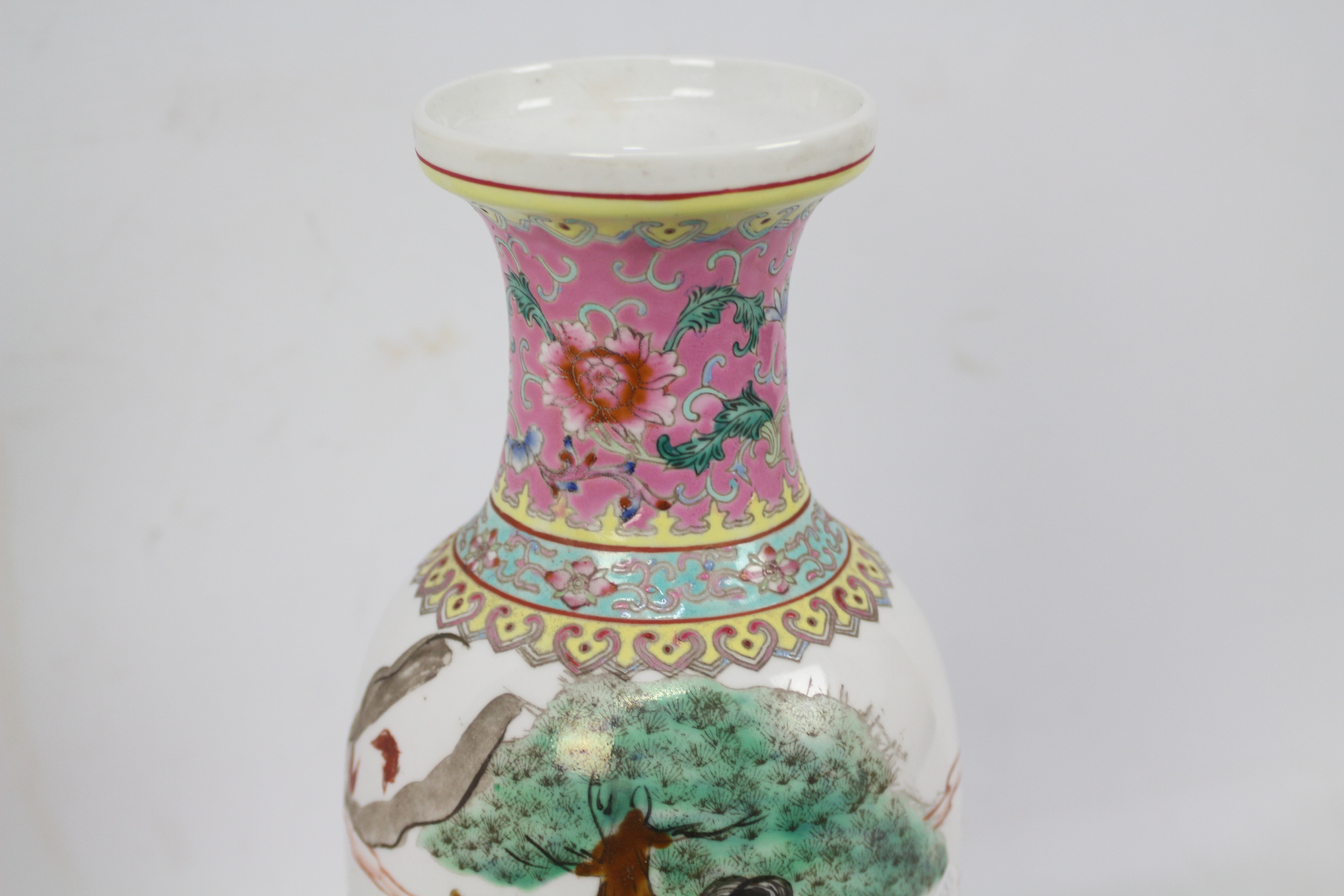 Two Chinese famille rose vases, - Image 10 of 15