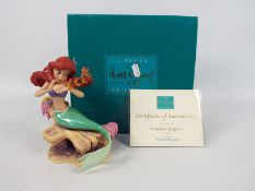 Walt Disney - A boxed Classics Collection figural group from The Little Mermaid depicting Ariel,