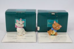 Walt Disney - Two boxed Classics Collection figures from The Aristocats comprising Marie and