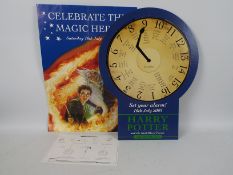 Harry Potter - Harry Potter and the Half Blood Prince promotional poster and 'countdown clock' from