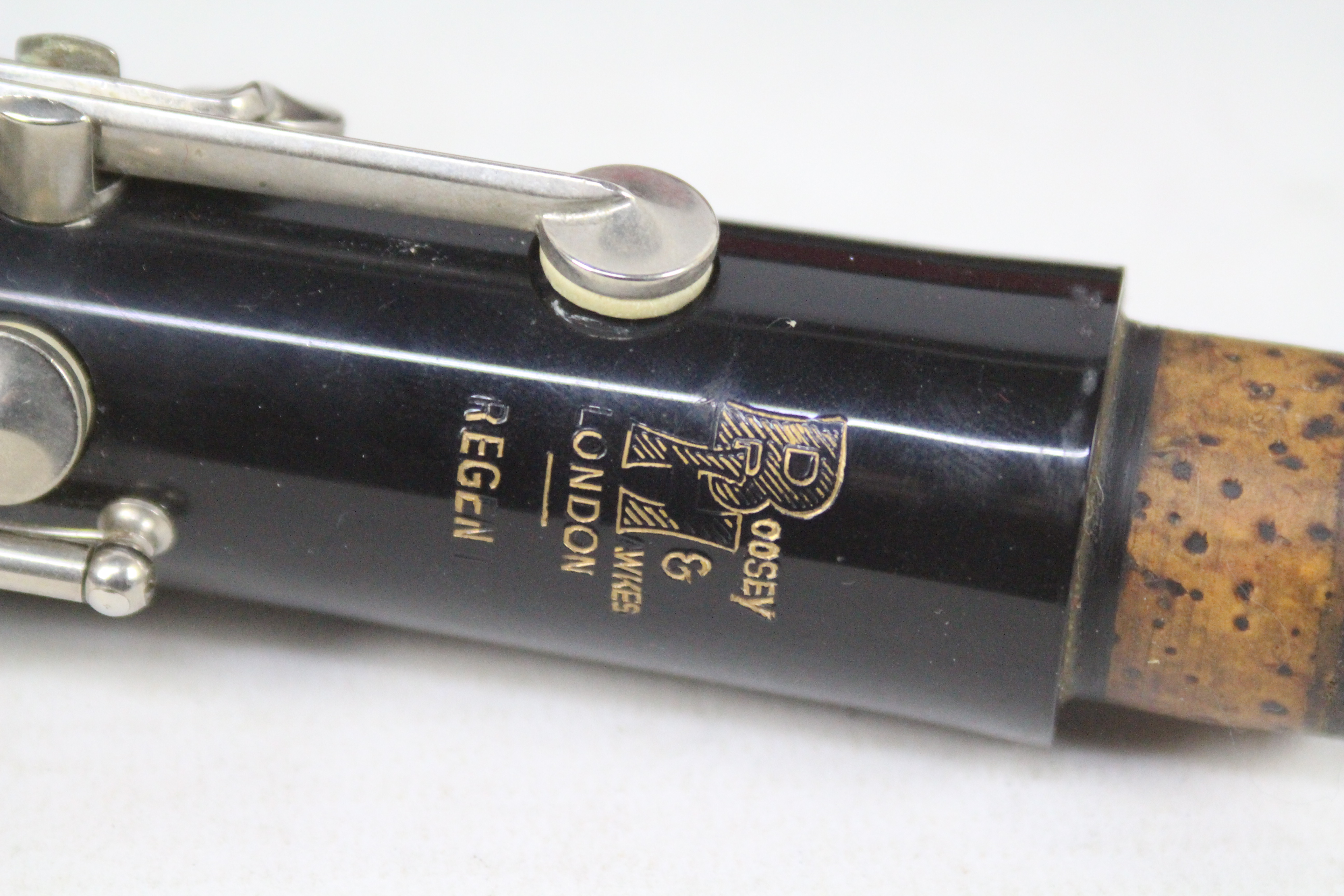 A cased Boosey & Hawkes Regent clarinet, numbered 491572. - Image 3 of 6