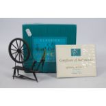 Walt Disney - A boxed Classics Collection model depicting the spinning wheel from Sleeping Beauty