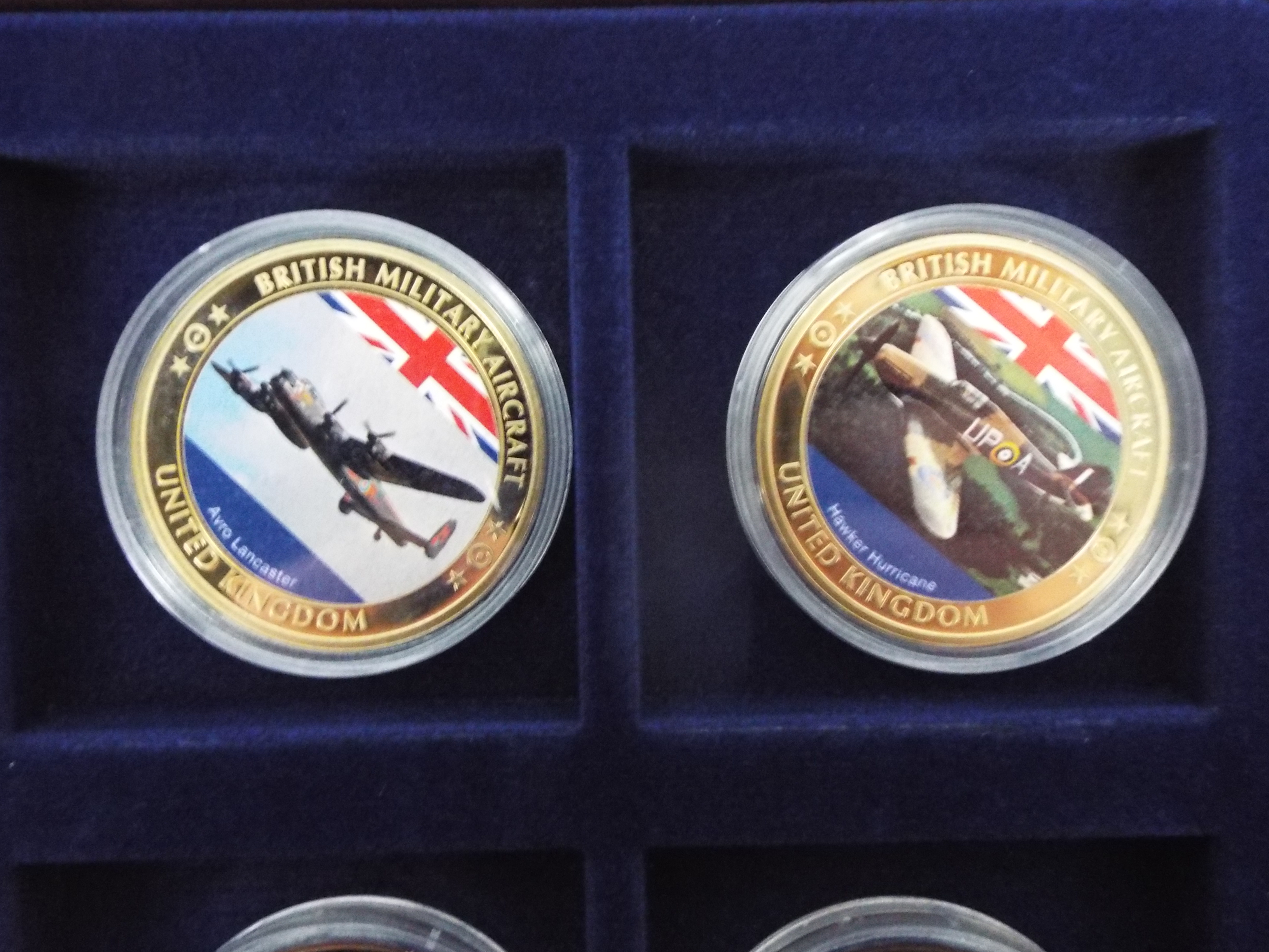 A limited edition, Windsor Mint, 24ct gold plated coin with colour image, - Image 5 of 6