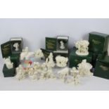 A collection of Department 56 Snowbabies figures / groups, largest approximately 18 cm (h),