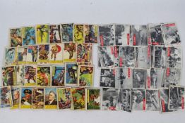 Two incomplete sets of World War Two related trade cards to include A&BC Battle Cards (72 cards)