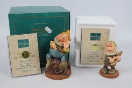 Walt Disney - Two Classics Collection figures from Snow White And The Seven Dwarfs comprising Happy,