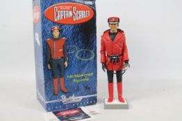 Captain Scarlet - A limited edition Robert Harrop figure of Captain Scarlet 'Avalanche' from the