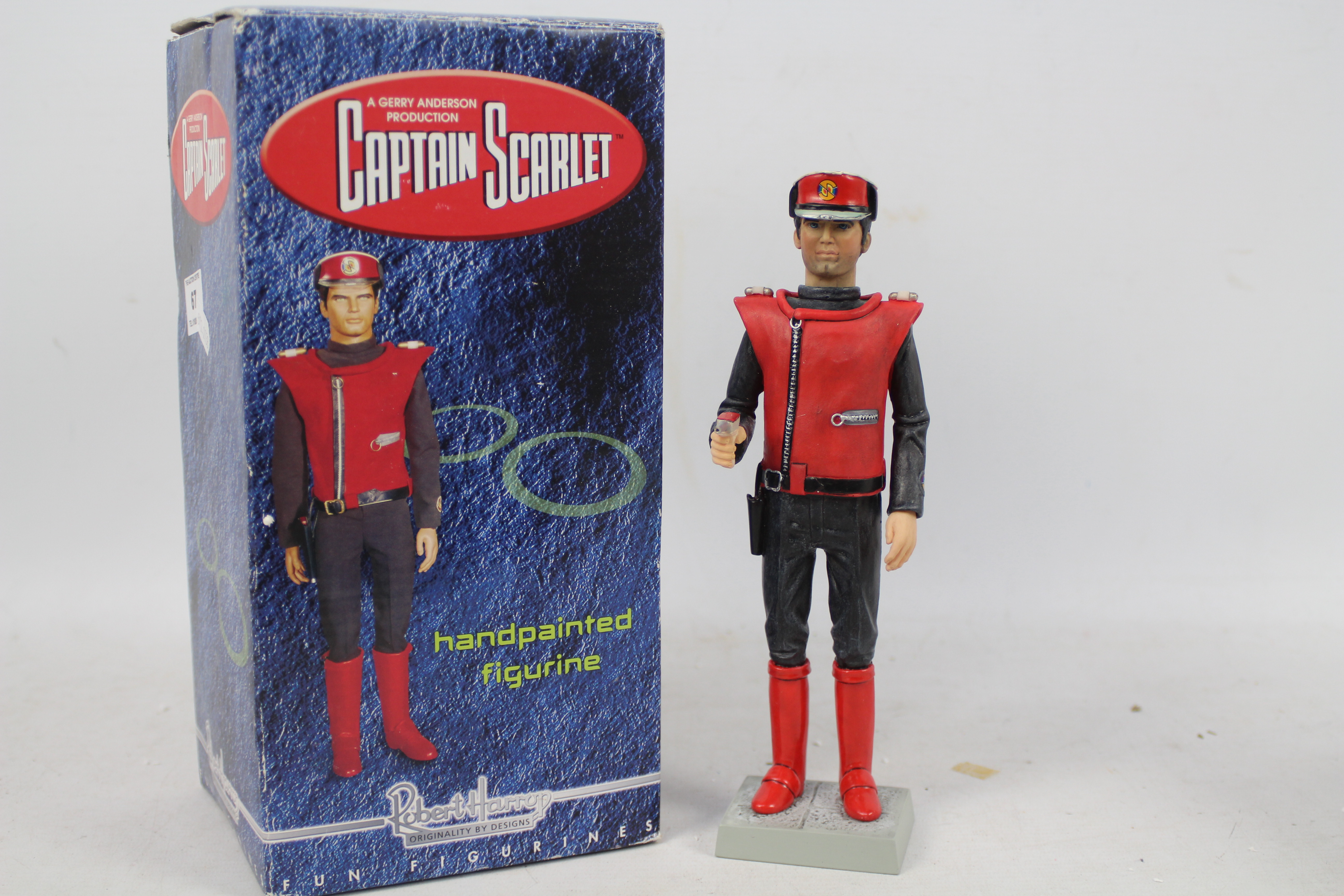 Captain Scarlet - A limited edition Robert Harrop figure of Captain Scarlet from the Gerry Anderson