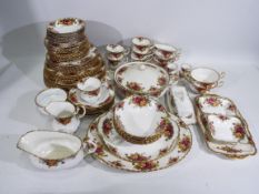 A quantity of Royal Albert Old Country Roses dinner and tea wares,