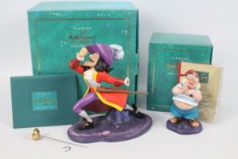 Walt Disney - Two boxed Classics Collection figures from Peter Pan entitled I've Got You This Time,