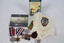 World War Two (WW2 / WWII) trio comprising Defence Medal,